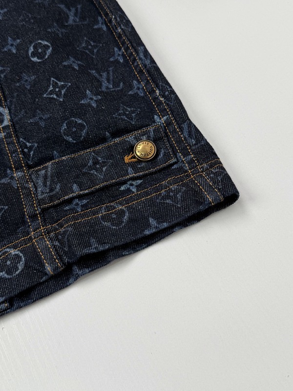 Monogram Denim Jacket 4