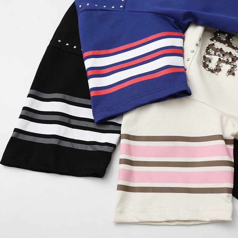 Ayun- Studded S/s Football Top T · 6