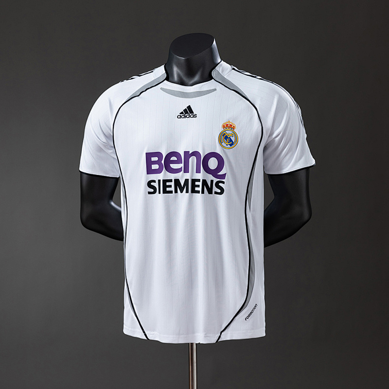 wanban-Real Madrid 06/07 Player Version Retro Home Jersey · 3
