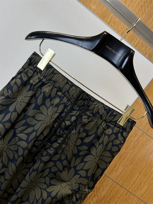 Printed Nylon Casual Shorts · 2