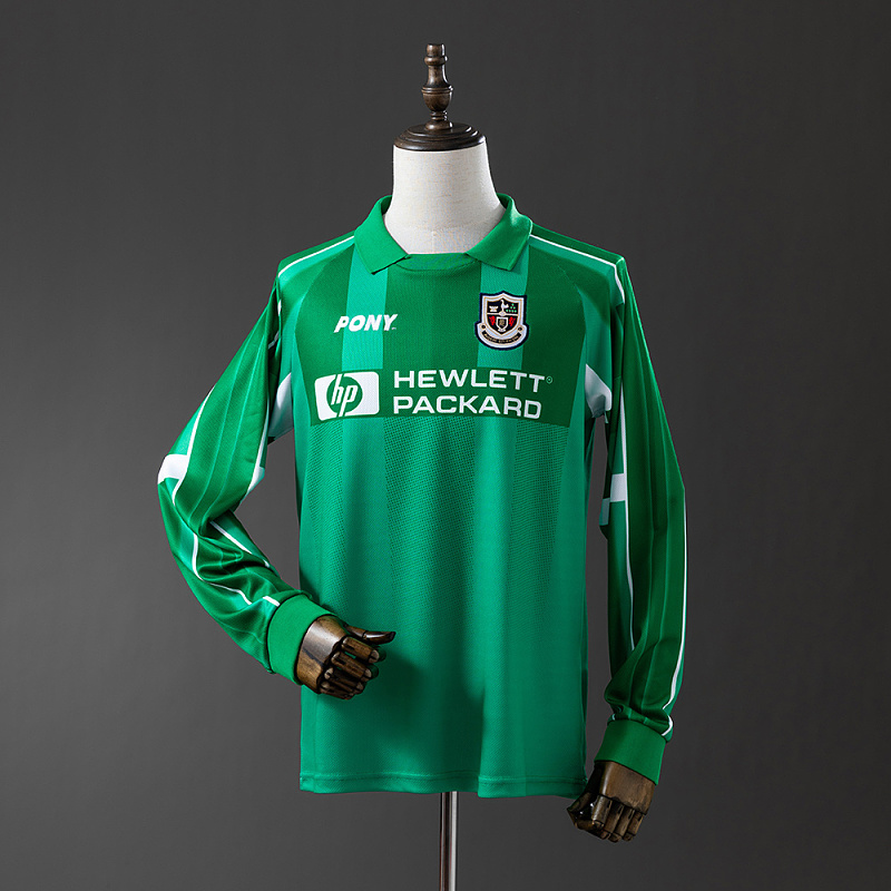 wanban-Tottenham Hotspur 97/99 Goalkeeper Long Sleeve Retro Jersey · 2