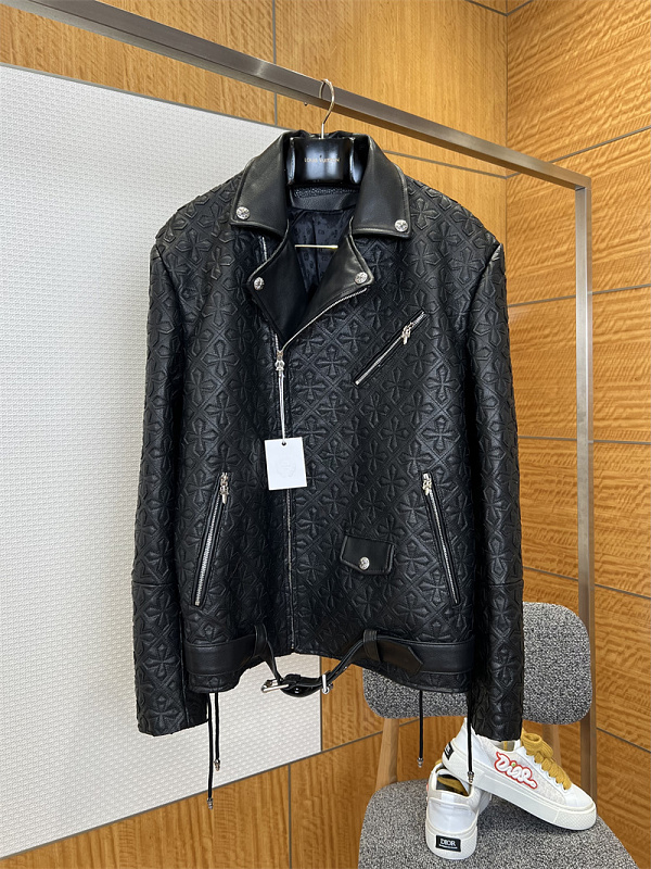 Motorcycle Luxury Leather Jacket 10