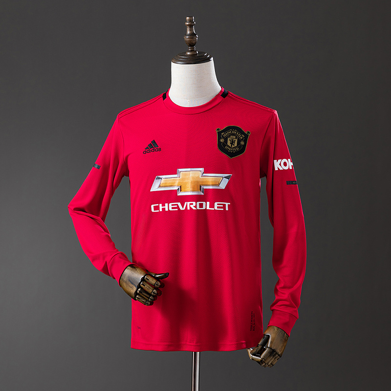 wanban-M-U 19/20 Home Long Sleeve Retro Jersey
