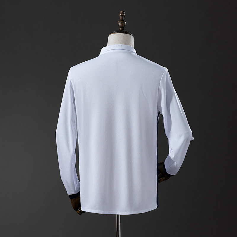 wanban-Real Madrid 16/17 Home Long Sleeve Retro Jersey