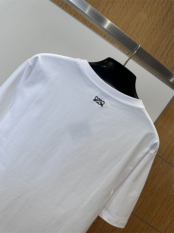 Fun Letter Cartoon Embroidery Short Sleeve Tee · 5