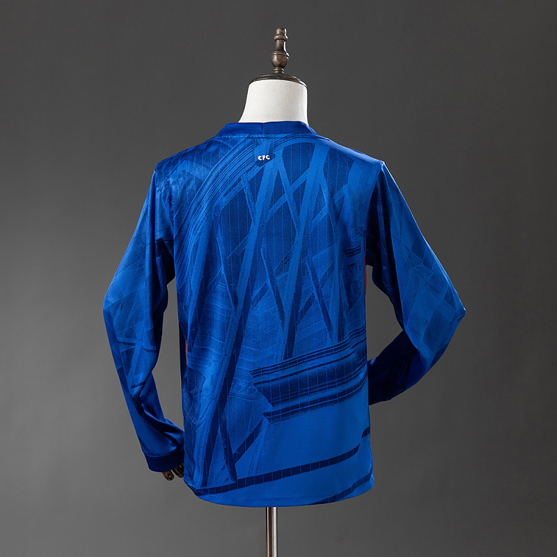 wanban-Chelsea 25/26 Home Long Sleeve Jersey 2