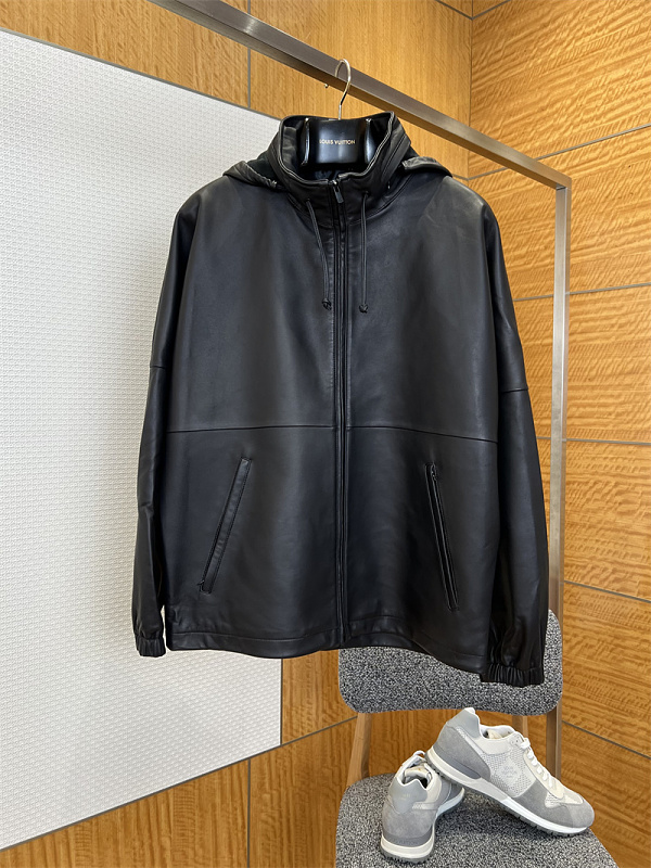 Hidden Hood Leather Jacket 9