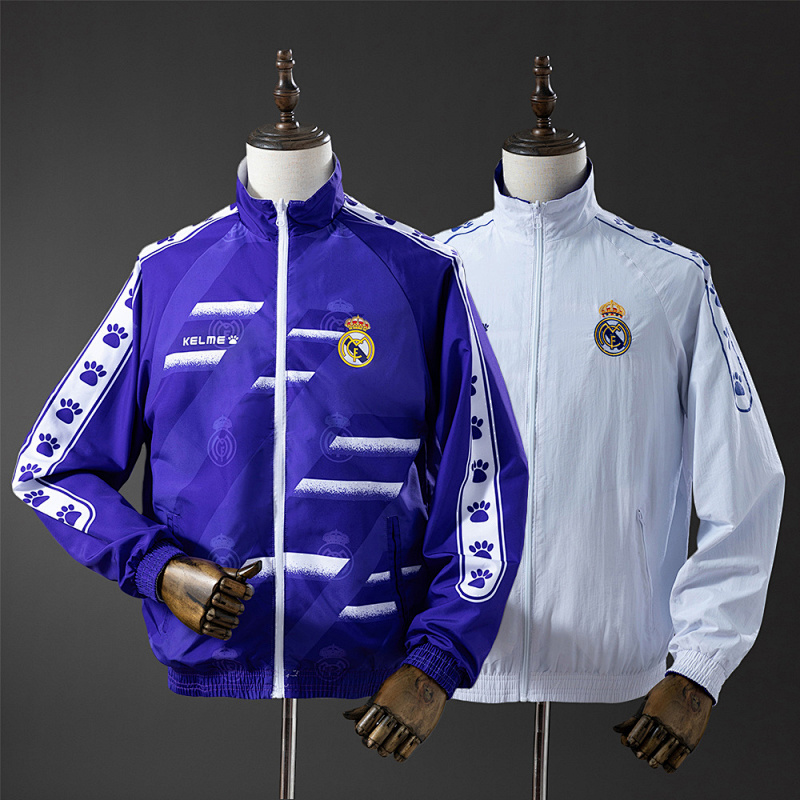 Wanban-25/26 Real Madrid Trench Coat Reversible · 2