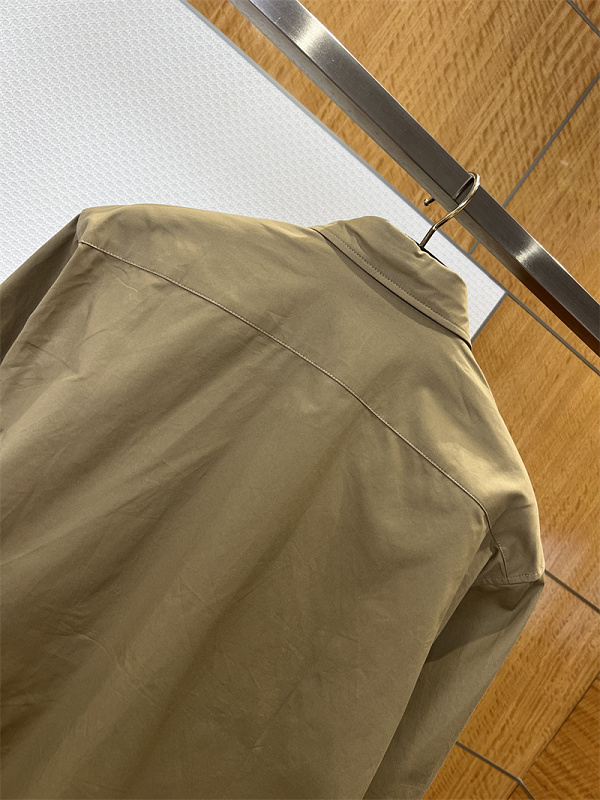 Embroidered Short Sleeve Shirt Jacket · 3