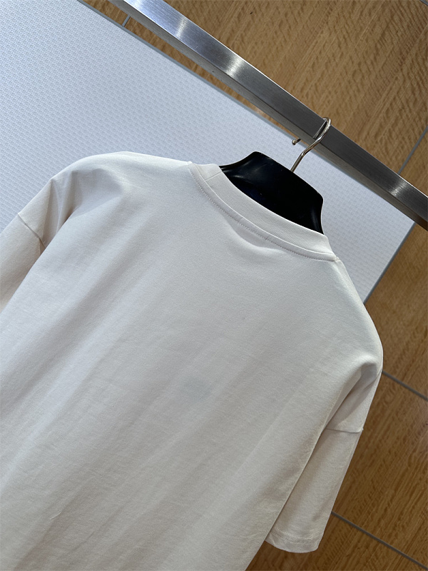 Lace Border Embroidery Short Sleeve T-Shirt · 2