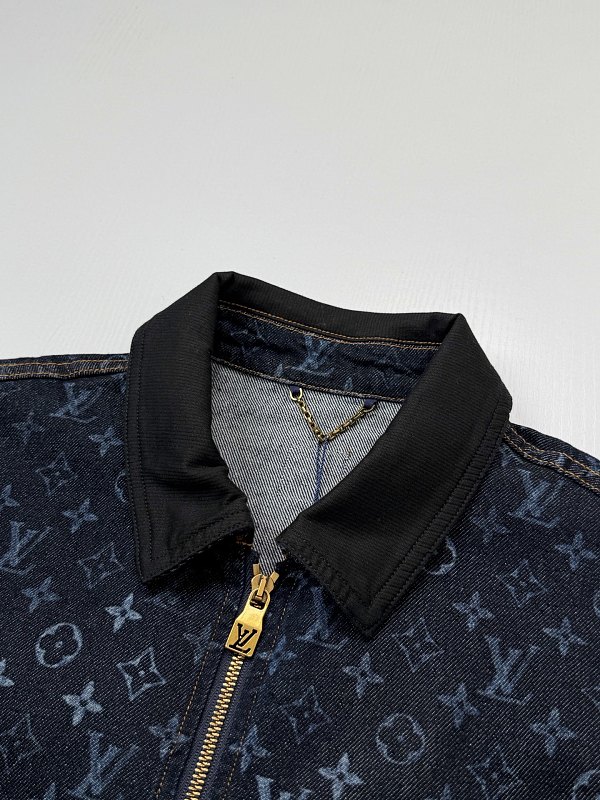 Monogram Denim Jacket 7