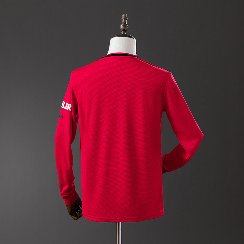 wanban-M-U 19/20 Home Long Sleeve Retro Jersey 2