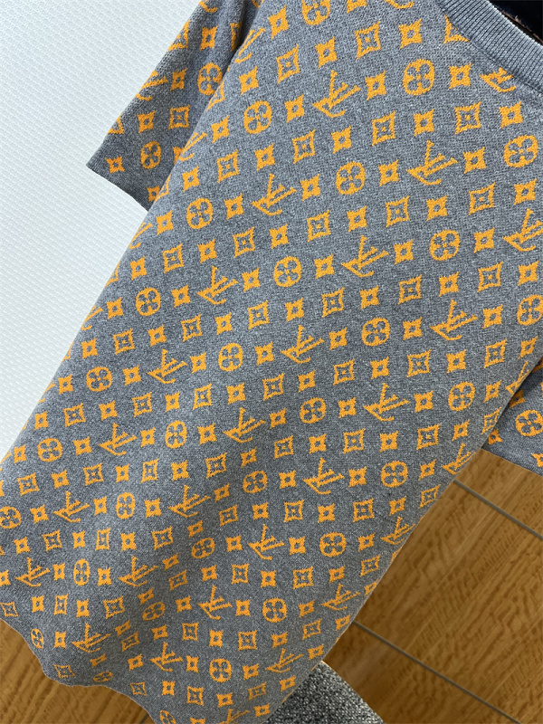 Monogram Jacquard Knit T-Shirt · 4