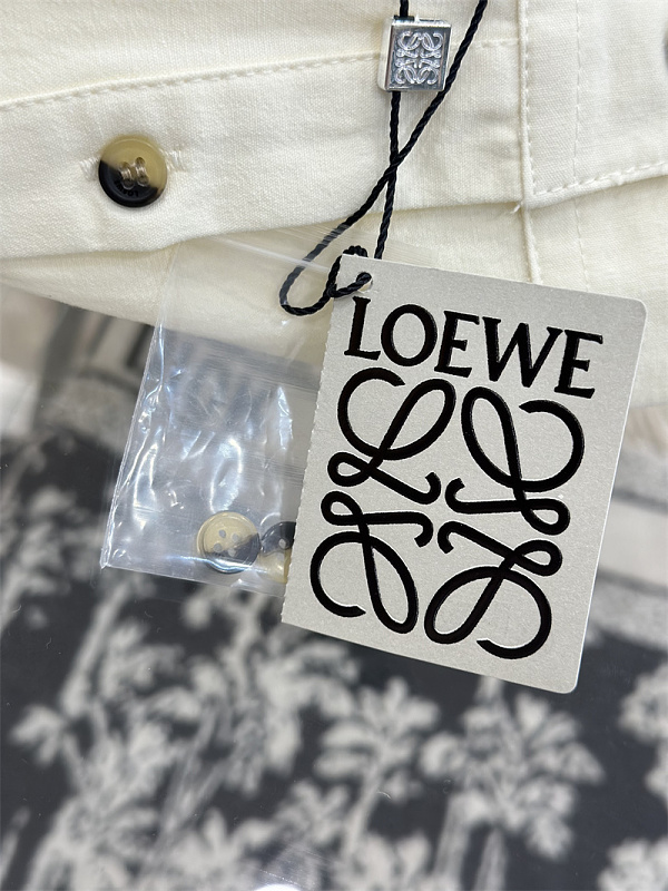 Embroidered Logo Relaxed Long Sleeve Shirt 2