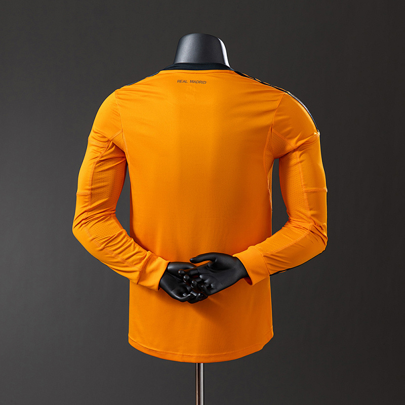wanban-Real Madrid 13/14 Third Away Long Sleeve Player Version Retro Jersey