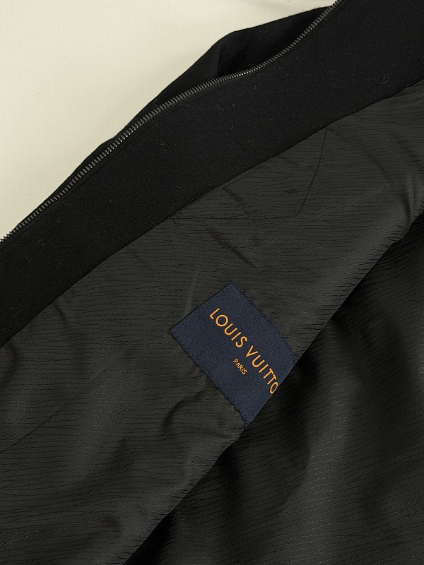 Wool Blend Hooded Zip Jacket 2