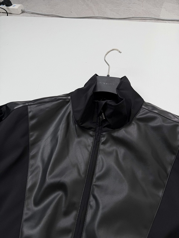 Patchwork Stand Collar Jacket · 6