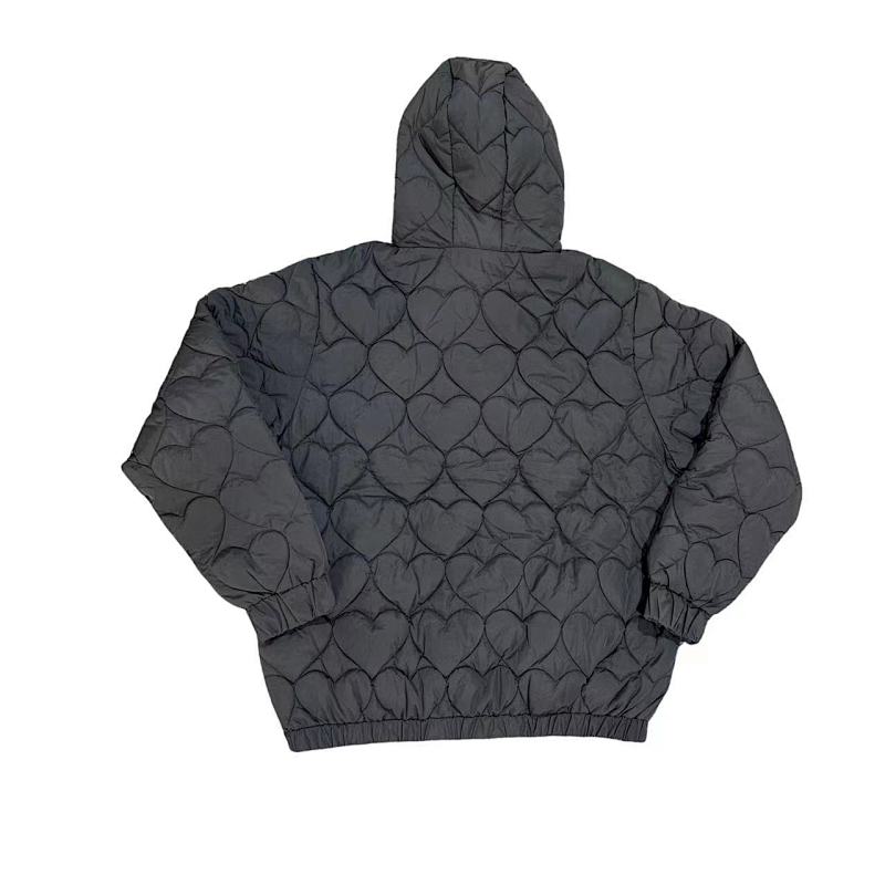 Ate Joey Heart Puffer Jacket Black 4