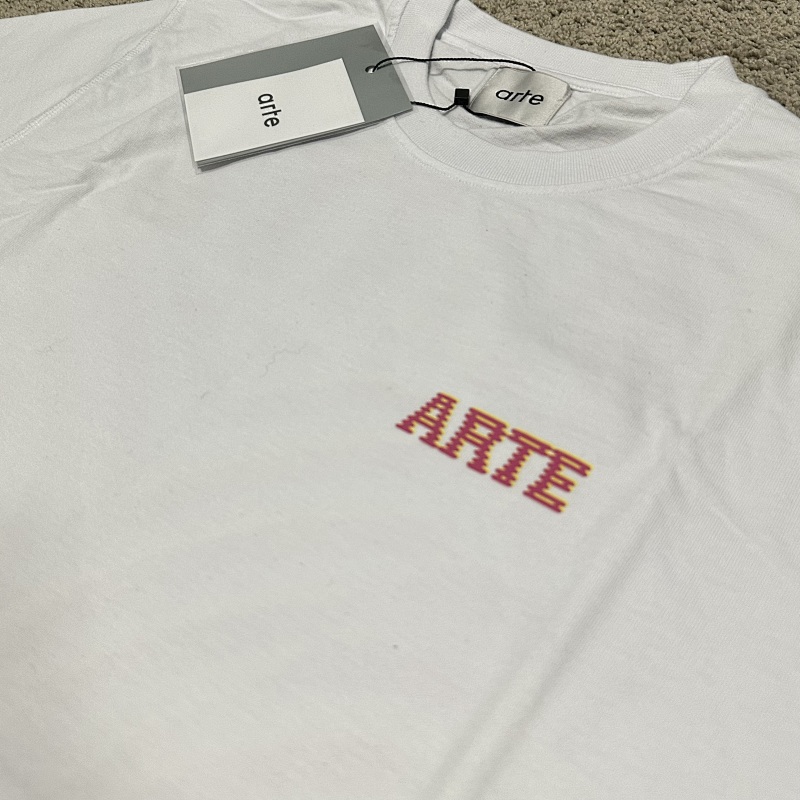 Ate T Shirt Mural Print White 6