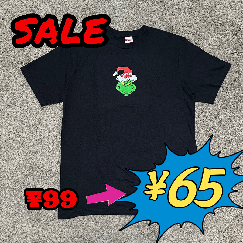 [ ⮕ Sup Grinch Tee Black