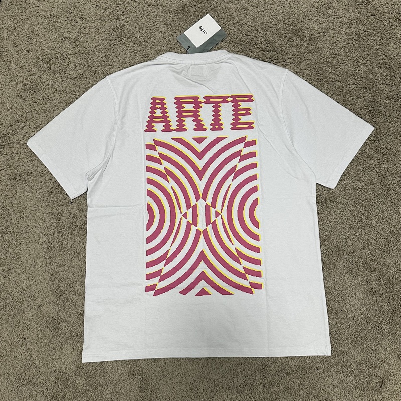 Ate T Shirt Mural Print White 4