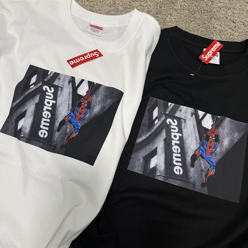 Sup Spider Man Tee Black