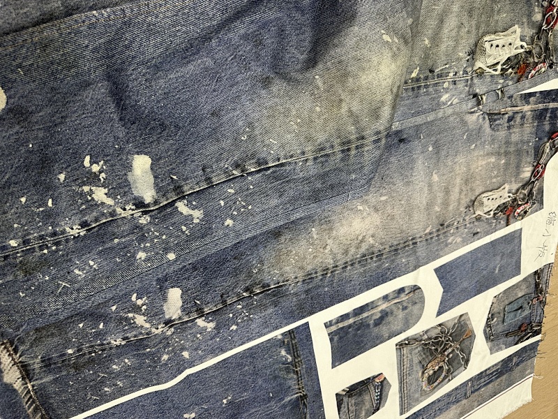 [ ⮕ ] Ac*e 1981M 3D Print Baggy Jeans 5