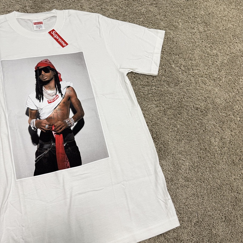 [ ⮕ ] Sup Playboi Carti Tee Black/white 11