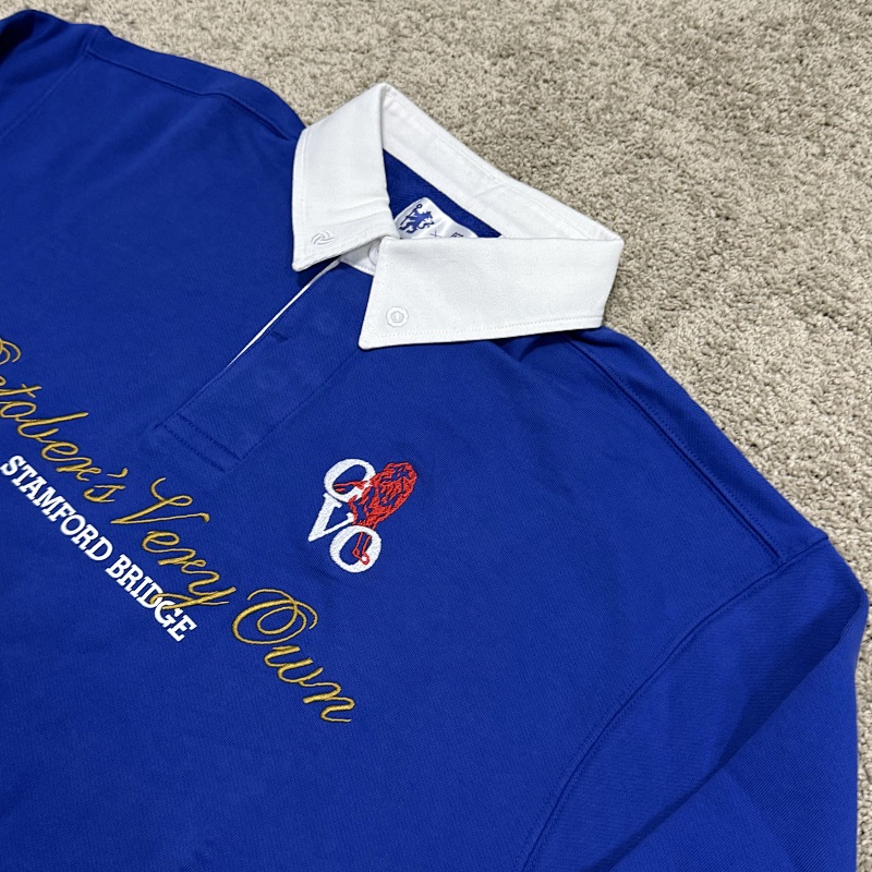 [ ⮕ ] Oo X Ch*lsea Fc Rugby Sweatshirt Blue 12