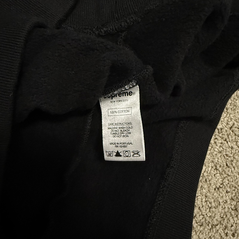 Sup CDG Split Logo Hoodie//White 12