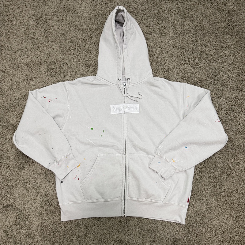 [In-Stock]Sup MM6 New Drop Hoodie White 2