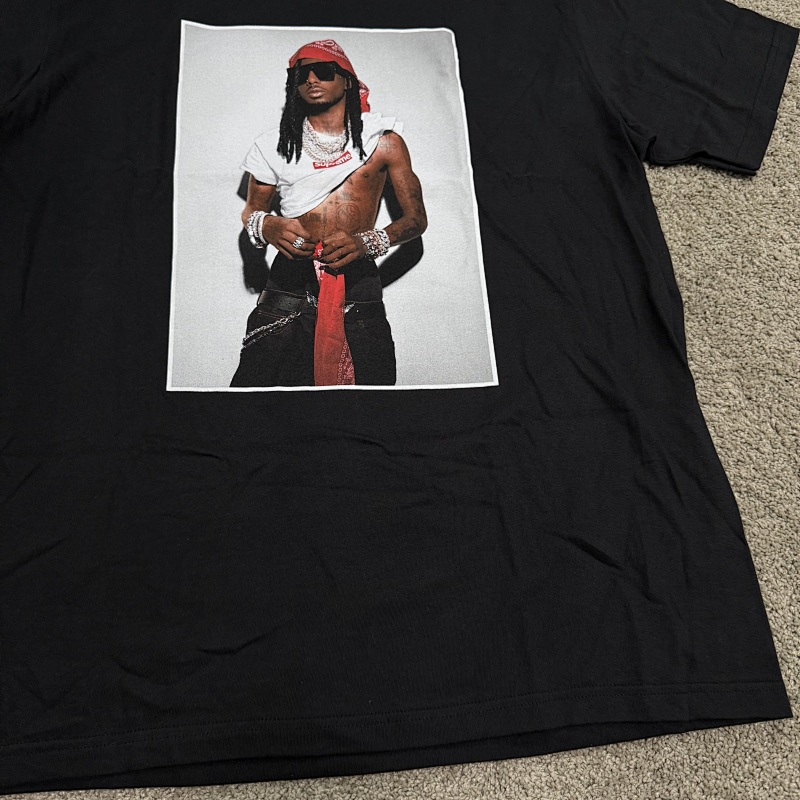 [ ⮕ ] Sup Playboi Carti Tee Black/white 5