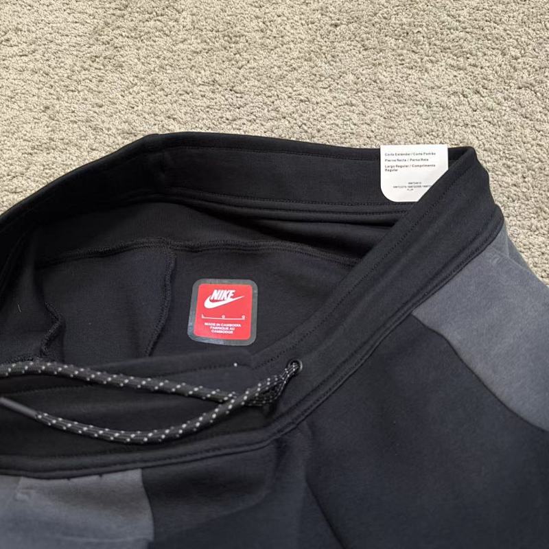 [eu/usa Version] Nk New Season Tech Fleece Suit Black/Grey Same Day Send Out 11