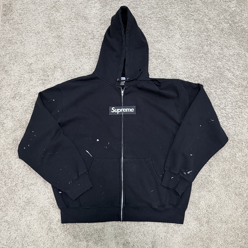 [In-Stock]Sup MM6 New Drop Hoodie Black 5