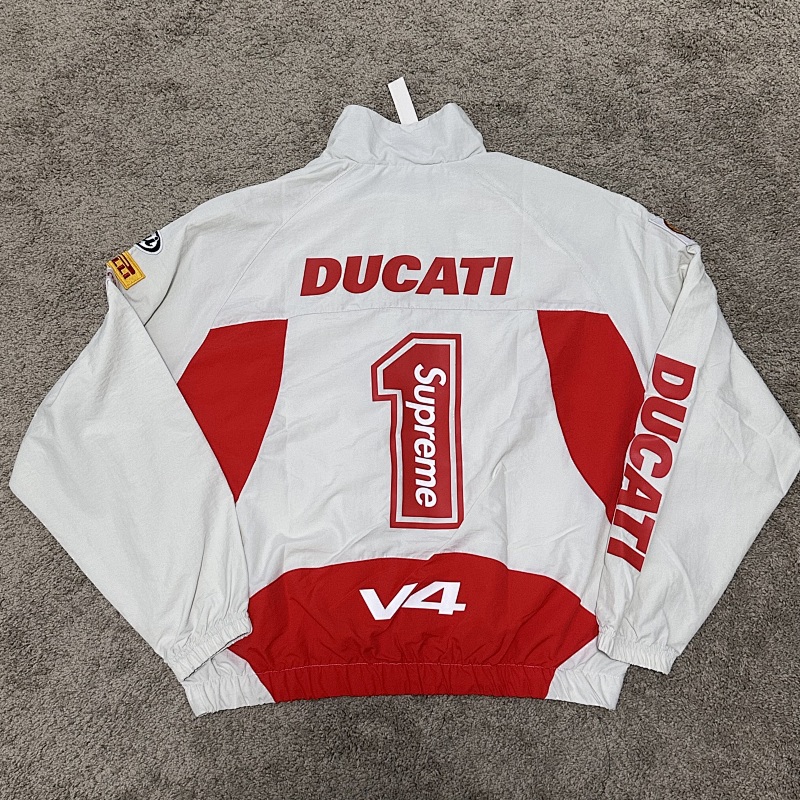 S*p Ducati Tracksuit White 11