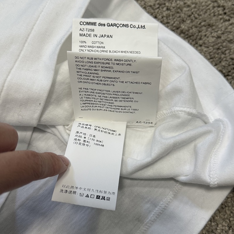 [Have Stock]CDG Play Heart Long Sleve 4