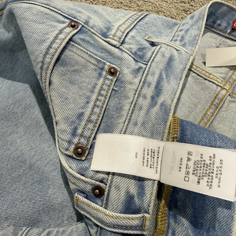 Supreme Ss25 Light Blue Denim Jeans 9