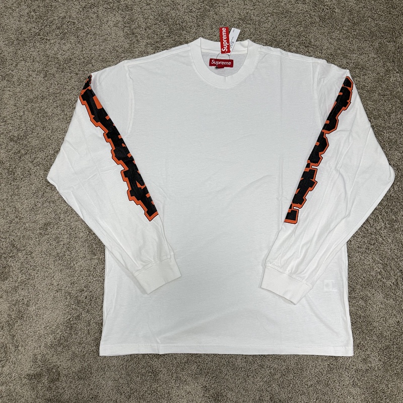 Supreme Cracked Long Sleeve Black 9