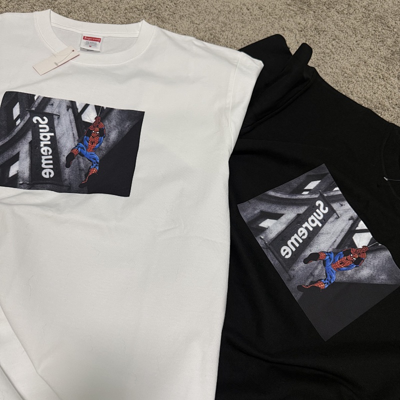 Sup Spider Man Tee Black 10