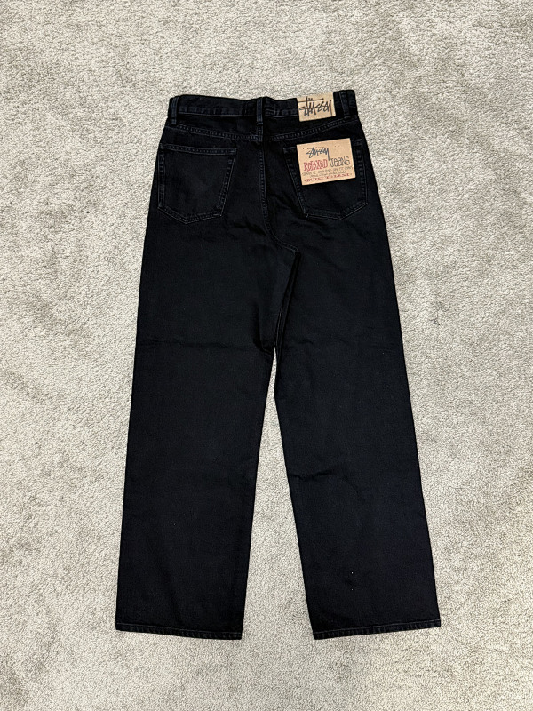 [[Best Quality]Stu Big Ol Jean DENIM-Black 5