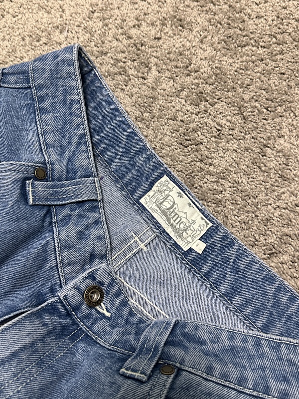 Classic Baggy Denim Pant Blue 7