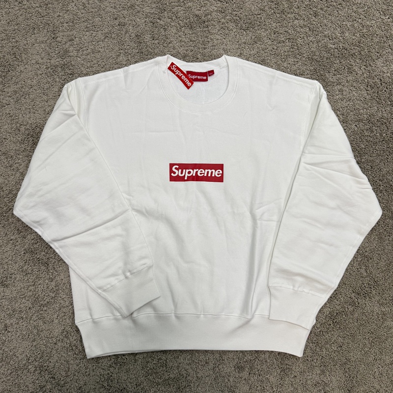 Supreme Washed Box Logo Crewneck 11