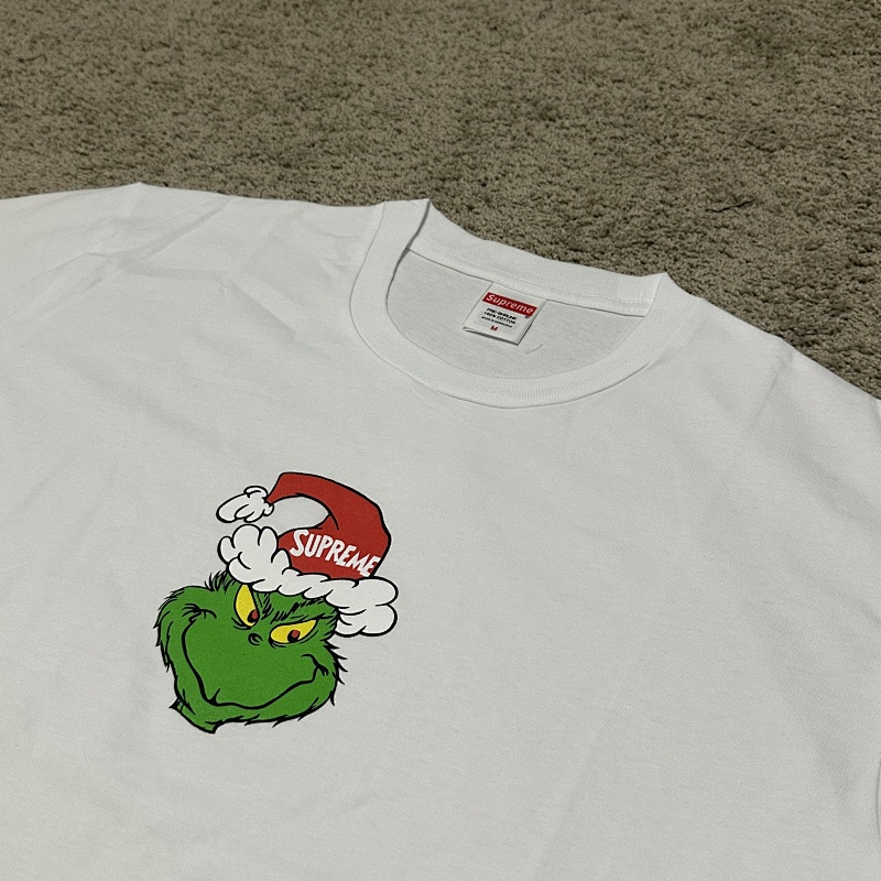 [ ⮕ ] Sup Grinch Tee White 5