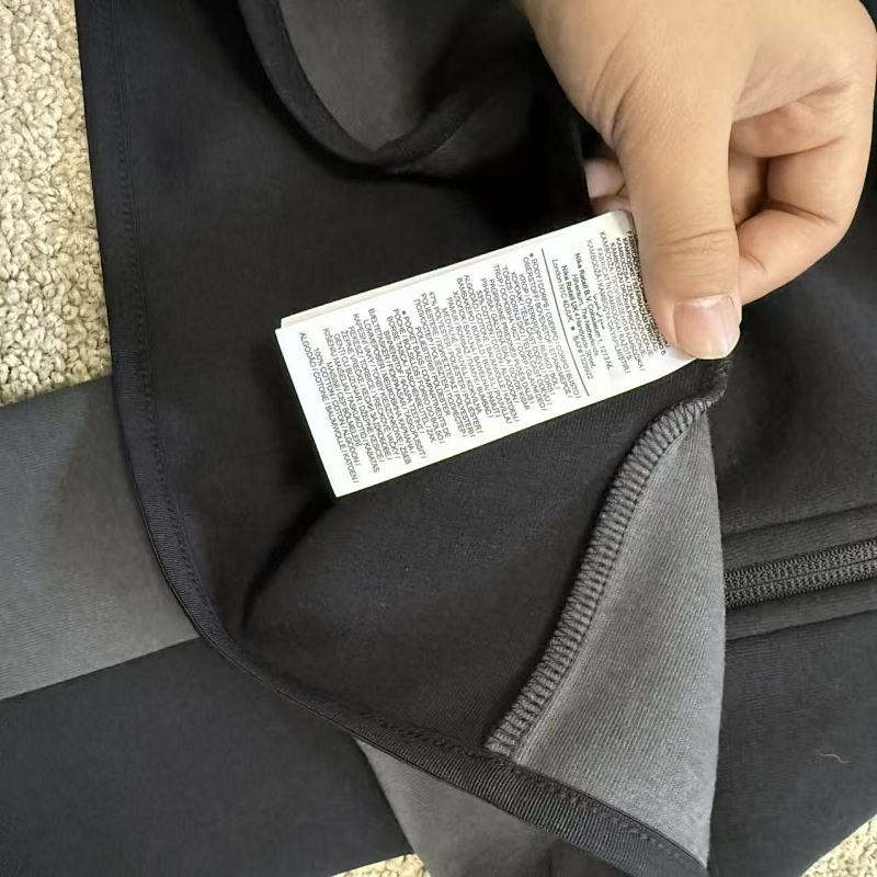 [eu/usa Version] Nk New Season Tech Fleece Suit Black/Grey Same Day Send Out 12