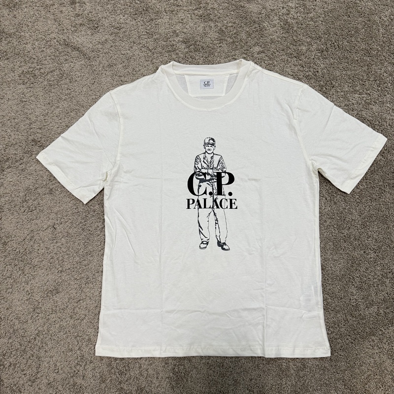 [ ⮕ ] Pa X C.p. Co*pany T-Shirt White 3