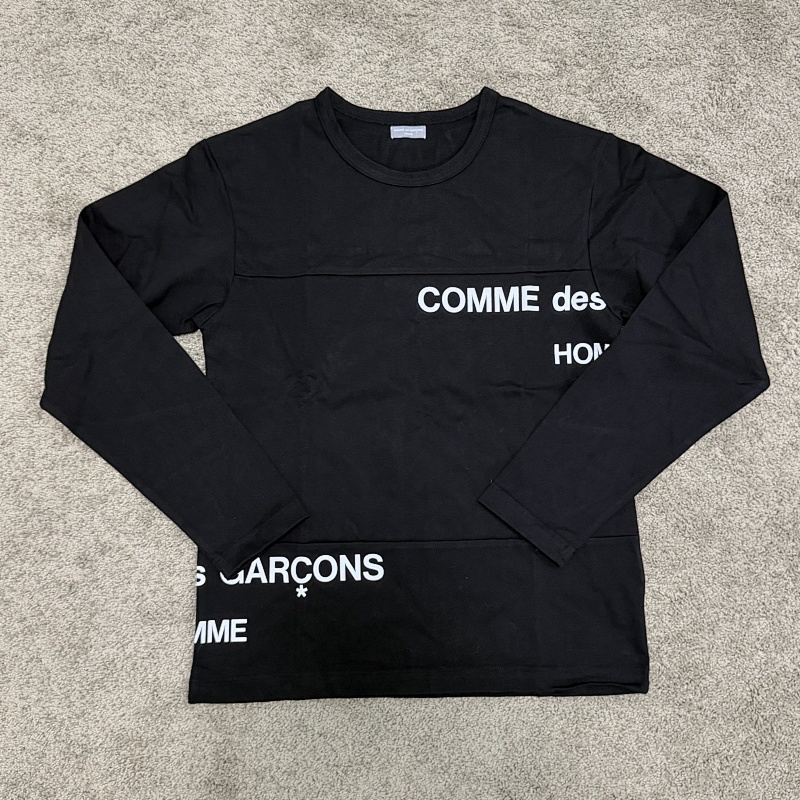Comme des Garcons 390 Gsm Split Long Sleeve 10