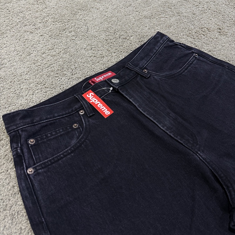 [ ⮕ ] Sup Ss25 Black Denim Jeans 7