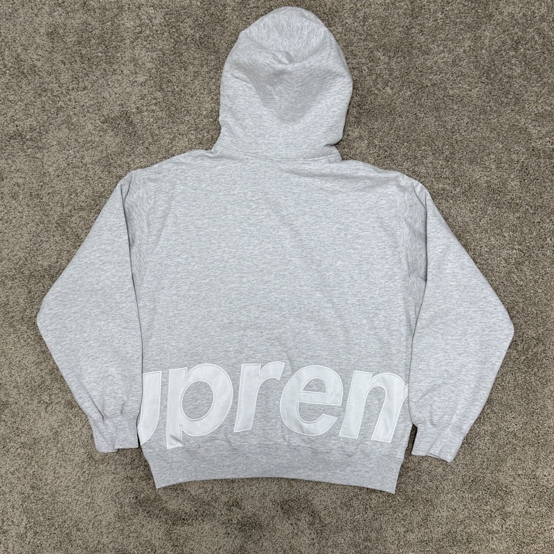 [ ⮕ ] Sup Big Logo Zip Up Hooded Sweatshirt 8