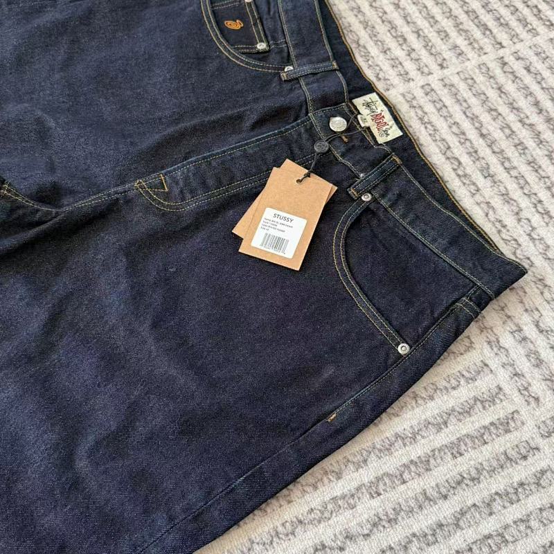 [Best Quality]Stu Big Ol Jean DENIM-Rinsed Indigo Dark Blue 10