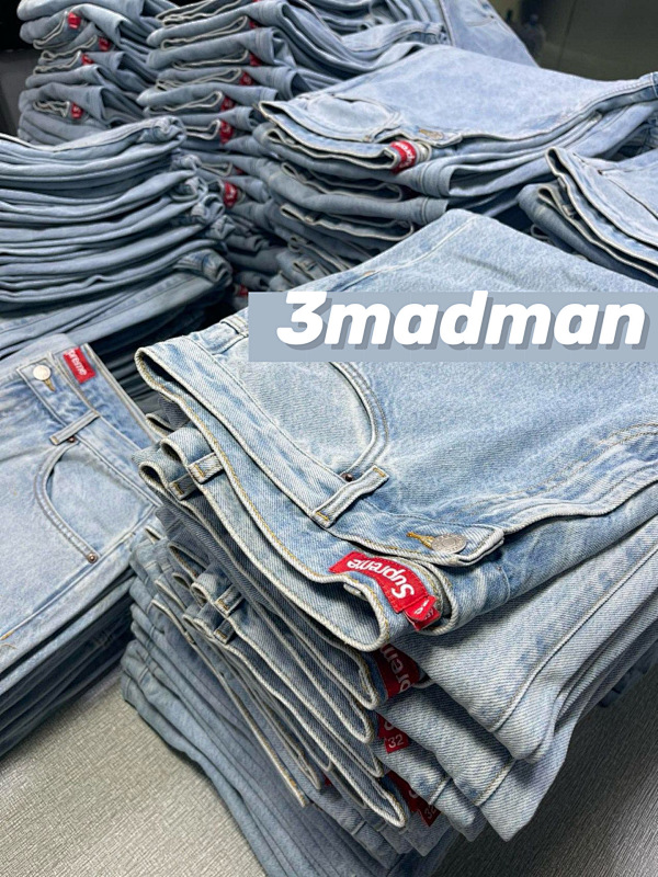 Supreme Ss25 Light Blue Denim Jeans